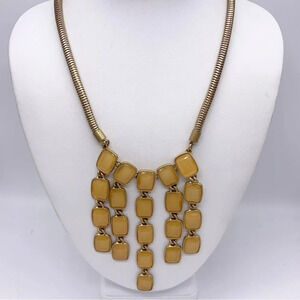 Talbots Peach Jeweled Necklace